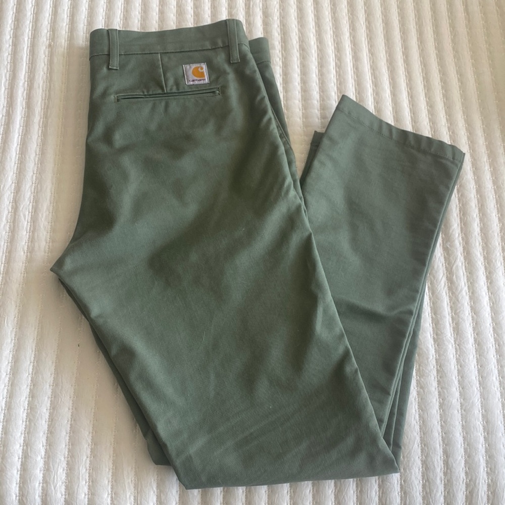 Carhartt WIP Green Pant Men’s Pant Trouser